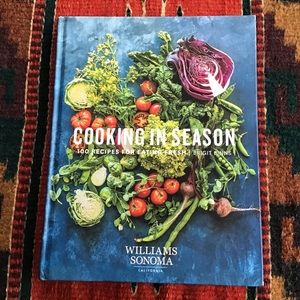 Williams Sonama Cookbook- Cooking In Season🥬🫐🍅